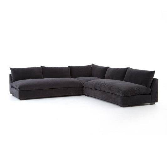 Four Hands - Grant Sectional - Henry Charcoal - UATR-010-152 veiw 1