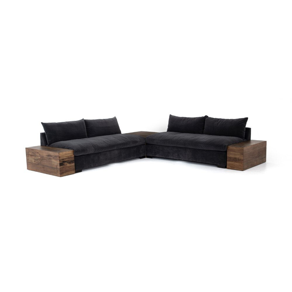 Four Hands - Grant Sectional - Henry Charcoal - UATR-010-152 veiw 7