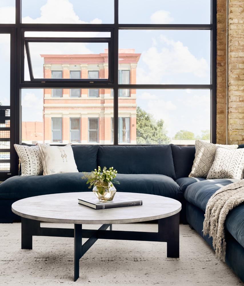 Four Hands - Grant Sectional - Henry Charcoal - UATR-010-152 veiw 10