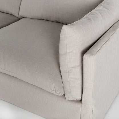 Four Hands - Atelier - Habitat Slipcover 3-Piece Sectional - Bennett Moon - UATR-018-925_CLOSEOUT view 5