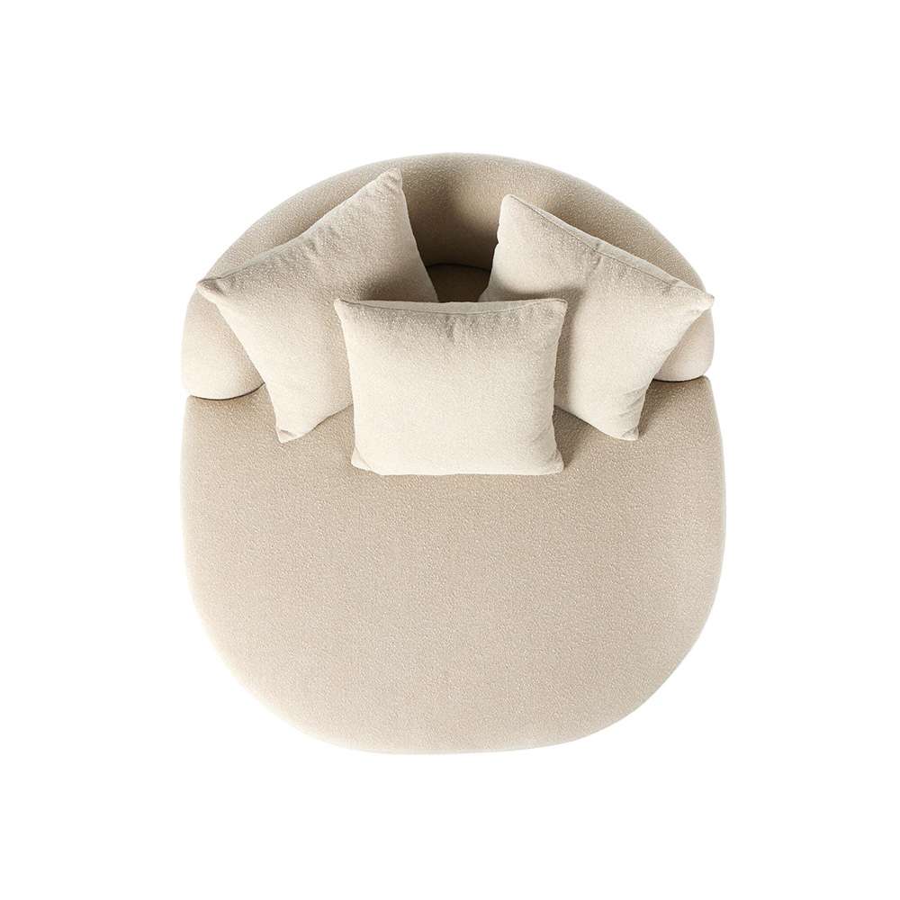 Four Hands - Atelier - Micah Chaise - Oland Linen - 241706-001 veiw 13