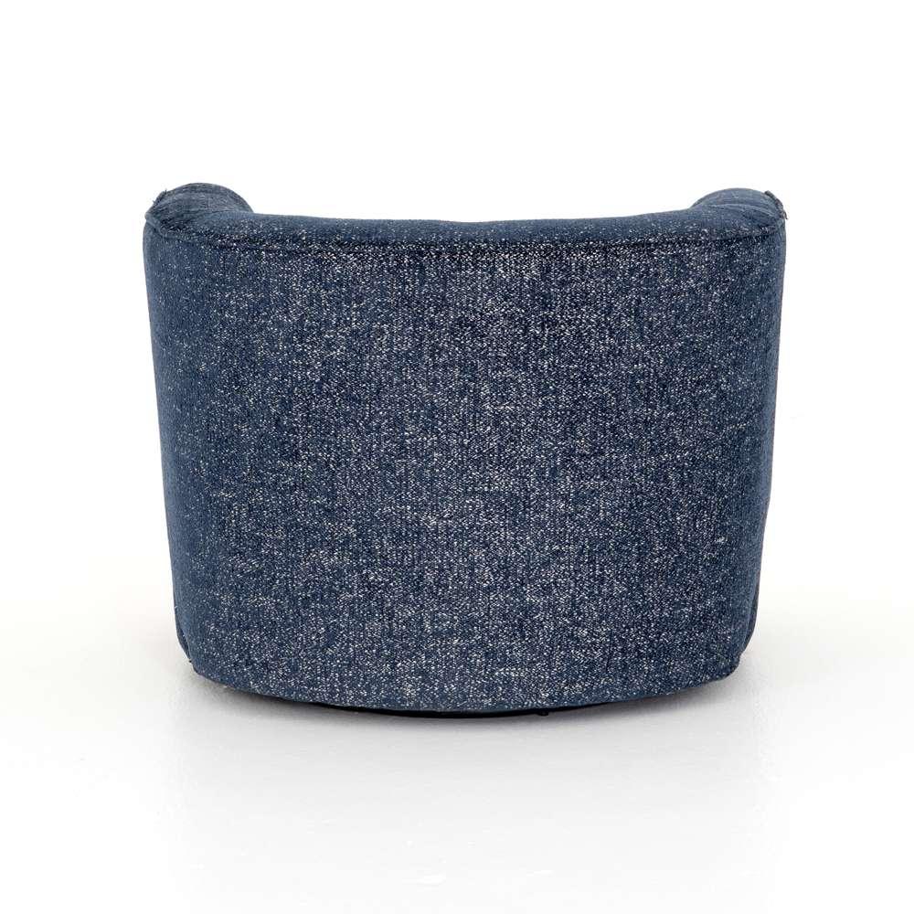 Four Hands - Atelier - Mila Swivel Chair-Comal Azure - UATR-060-817P veiw 2