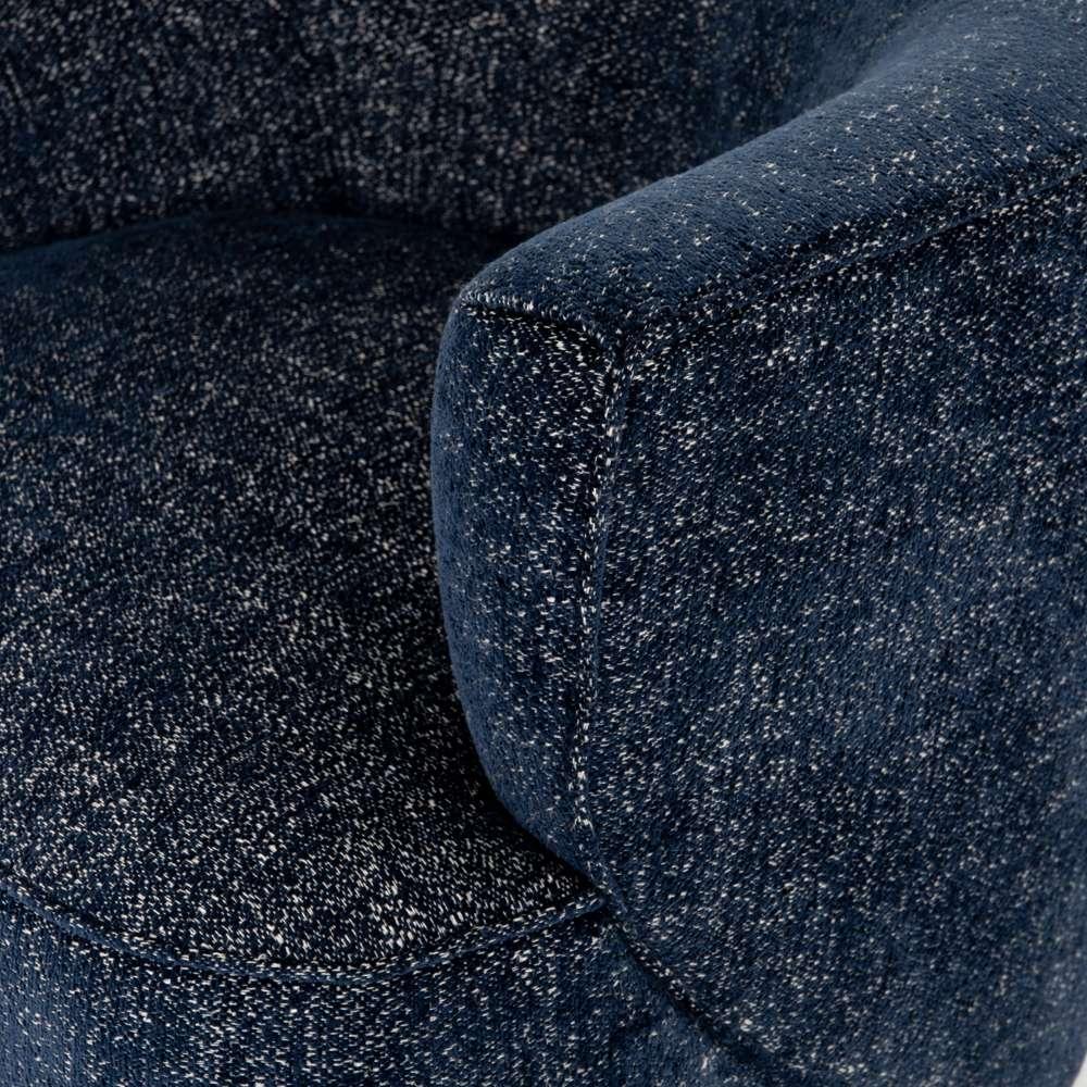 Four Hands - Atelier - Mila Swivel Chair-Comal Azure - UATR-060-817P veiw 5