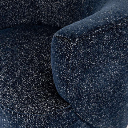 Four Hands - Atelier - Mila Swivel Chair-Comal Azure - UATR-060-817P veiw 5