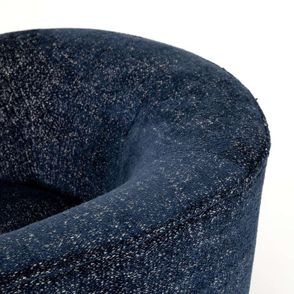 Four Hands - Atelier - Mila Swivel Chair-Comal Azure - UATR-060-817P veiw 6