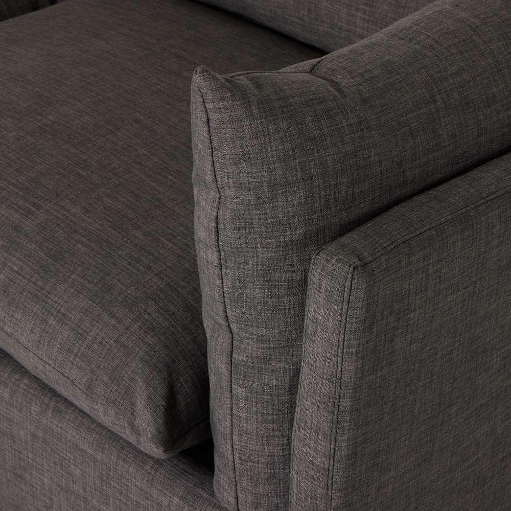 Four Hands - Atelier - Westwood Sofa-90in-Bennett Charcoal - 106134-006 veiw 3