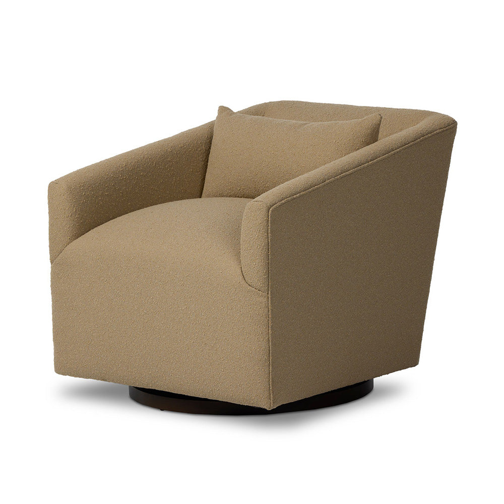 Four Hands - Atelier - York Swivel Chair - Barlow Camel - 105964-014_CLOSEOUT view 1