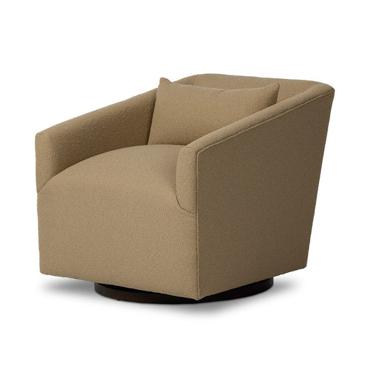 Four Hands - Atelier - York Swivel Chair - Barlow Camel - 105964-014_CLOSEOUT view 1