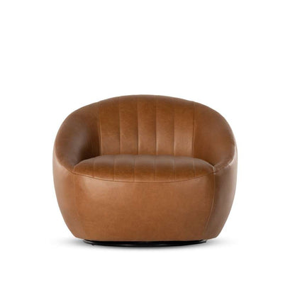 Four Hands - Audie Swivel Chair - Heirloom Sienna - 226408-005 veiw 2