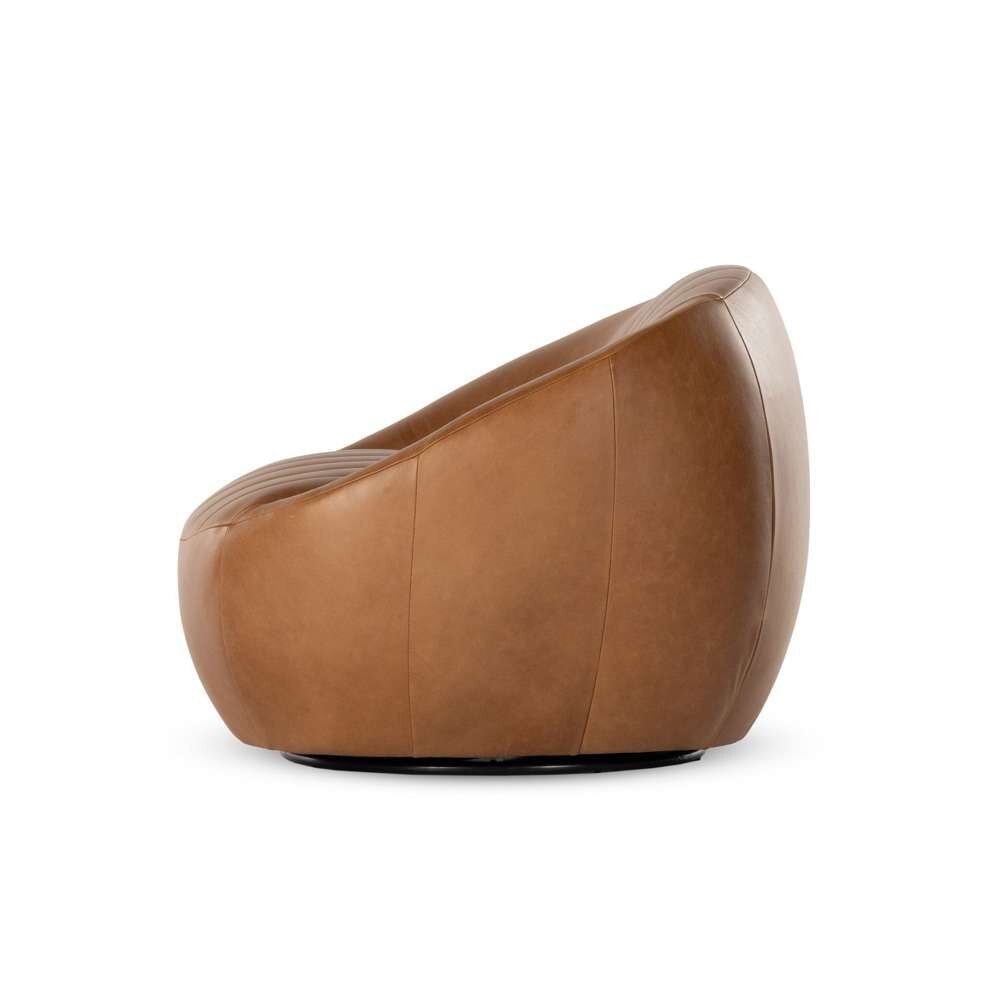 Four Hands - Audie Swivel Chair - Heirloom Sienna - 226408-005 veiw 6