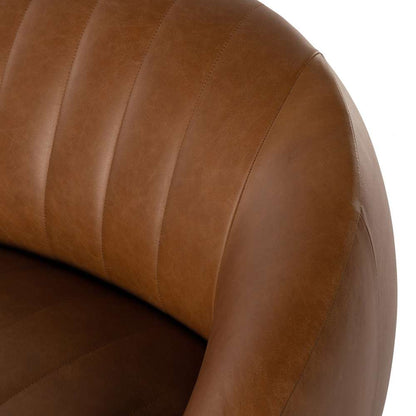 Four Hands - Audie Swivel Chair - Heirloom Sienna - 226408-005 veiw 9