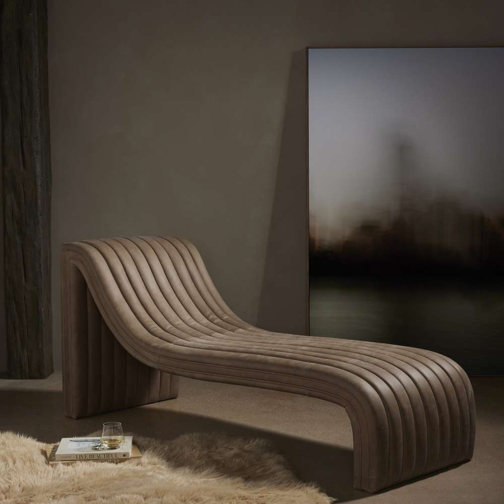 Four Hands - Augustine Chaise Lounge - Palermo Drift - 229871-005 veiw 4