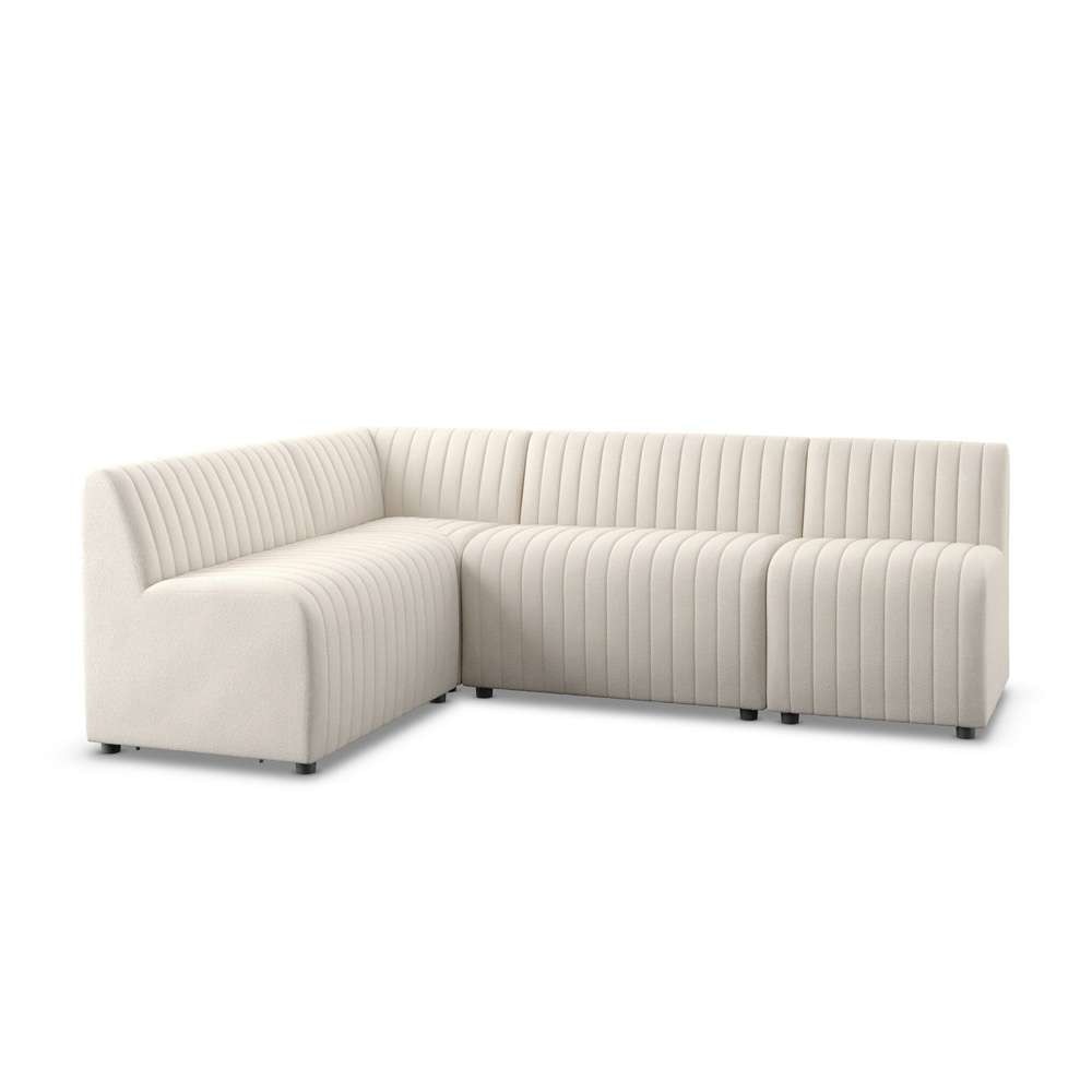Four Hands - Augustine Dining Banquette, L-Shape - Capri Oatmeal - 231700-001 veiw 1