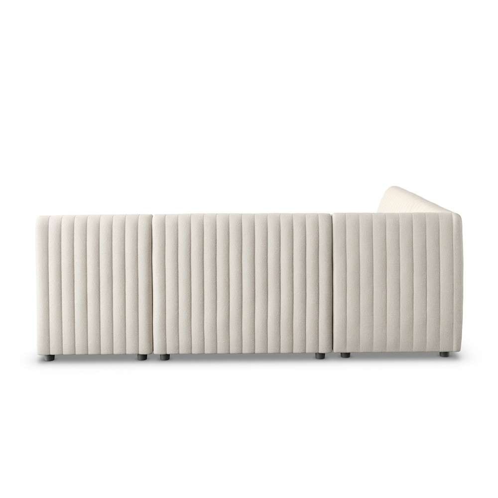 Four Hands - Augustine Dining Banquette, L-Shape - Capri Oatmeal - 231700-001 veiw 4