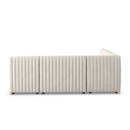 Four Hands - Augustine Dining Banquette, L-Shape - Capri Oatmeal - 231700-001 veiw 4