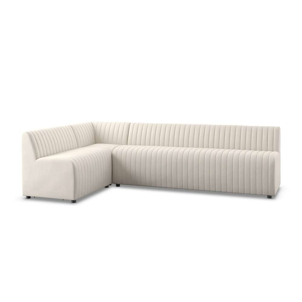 Four Hands - Augustine Dining Banquette, L-Shape - Capri Oatmeal - 231704-001 veiw 1