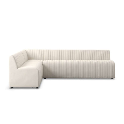 Four Hands - Augustine Dining Banquette, L-Shape - Capri Oatmeal - 231704-001 veiw 3