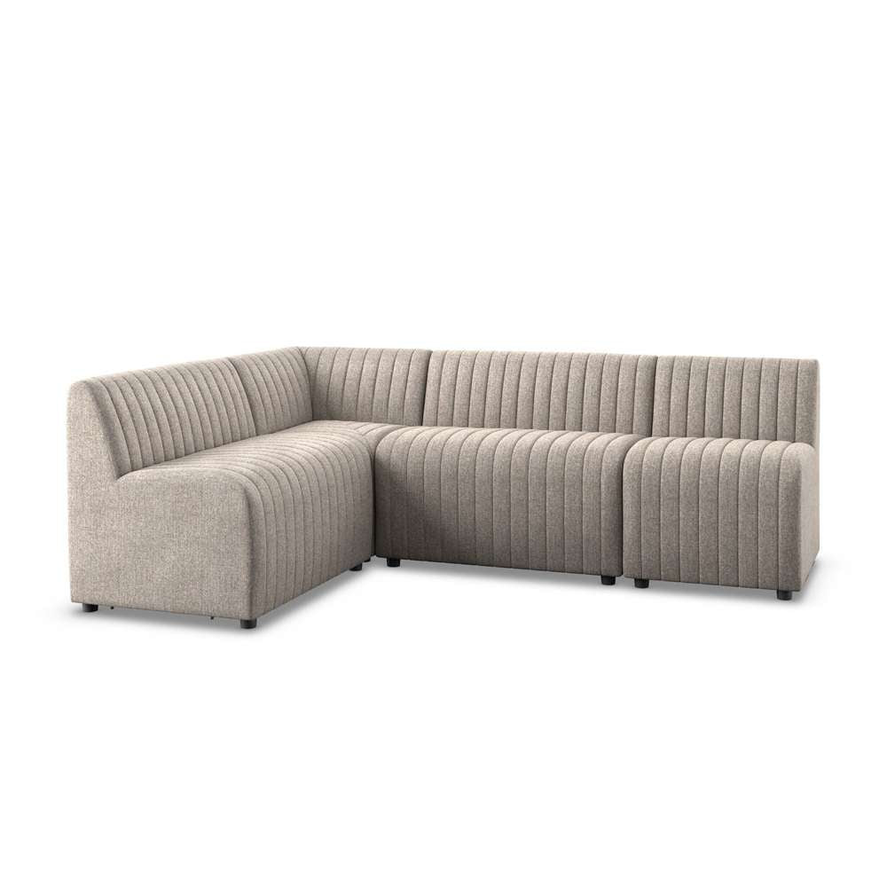 Four Hands - Augustine Dining Banquette, L-Shape - Orly Natural - 231700-002 veiw 1