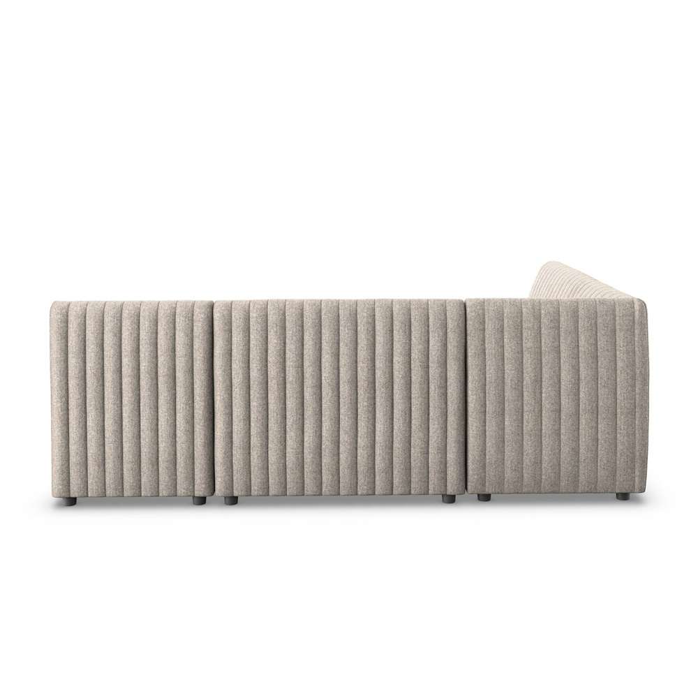 Four Hands - Augustine Dining Banquette, L-Shape - Orly Natural - 231700-002 veiw 4