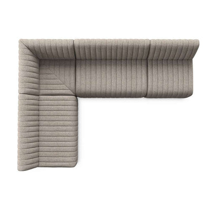 Four Hands - Augustine Dining Banquette, L-Shape - Orly Natural - 231700-002 veiw 8