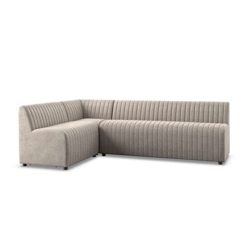 Four Hands - Augustine Dining Banquette, L-Shape - Orly Natural - 231702-002 veiw 1