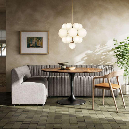 Four Hands - Augustine Dining Banquette, L-Shape - Orly Natural - 231702-002 veiw 5