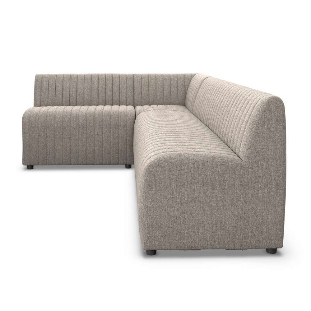 Four Hands - Augustine Dining Banquette, L-Shape - Orly Natural - 231702-002 veiw 7