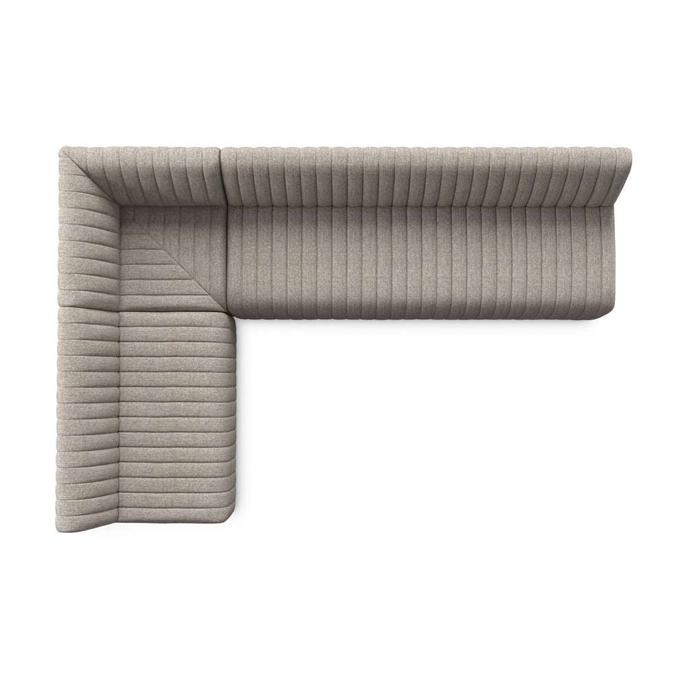 Four Hands - Augustine Dining Banquette, L-Shape - Orly Natural - 231702-002 veiw 8