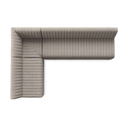 Four Hands - Augustine Dining Banquette, L-Shape - Orly Natural - 231702-002 veiw 8