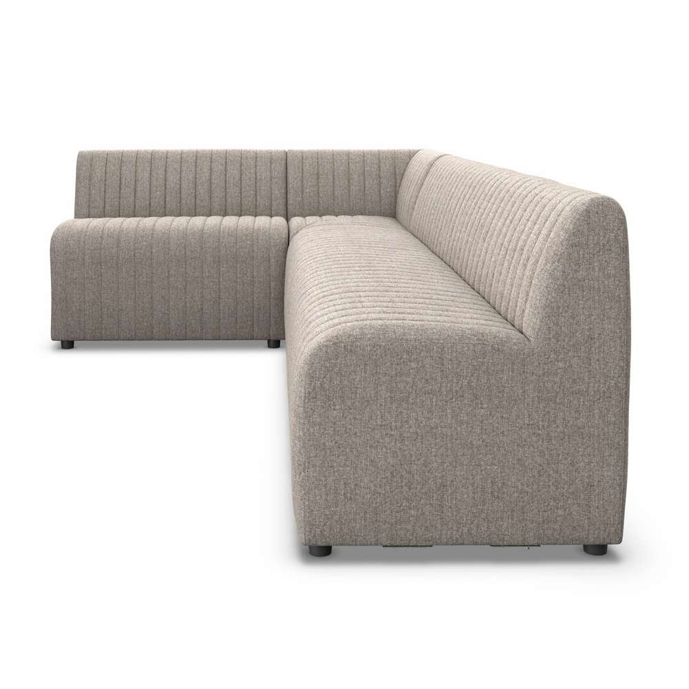 Four Hands - Augustine Dining Banquette, L-Shape - Orly Natural - 231704-002 veiw 7