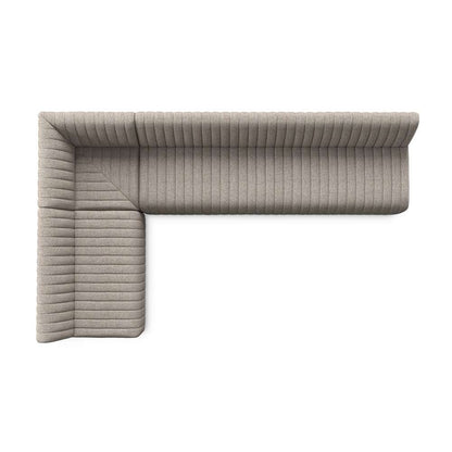 Four Hands - Augustine Dining Banquette, L-Shape - Orly Natural - 231704-002 veiw 8