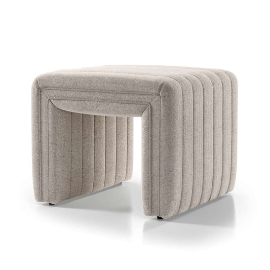 Four Hands - Augustine Ottoman-21in - Orly Natural - 108563-004 veiw 1