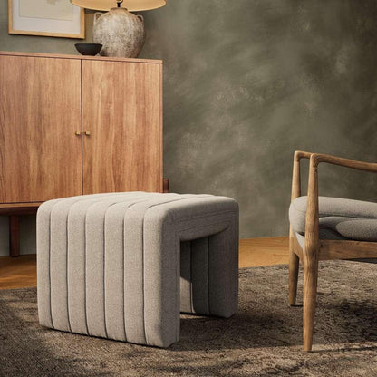 Four Hands - Augustine Ottoman-21in - Orly Natural - 108563-004 veiw 4