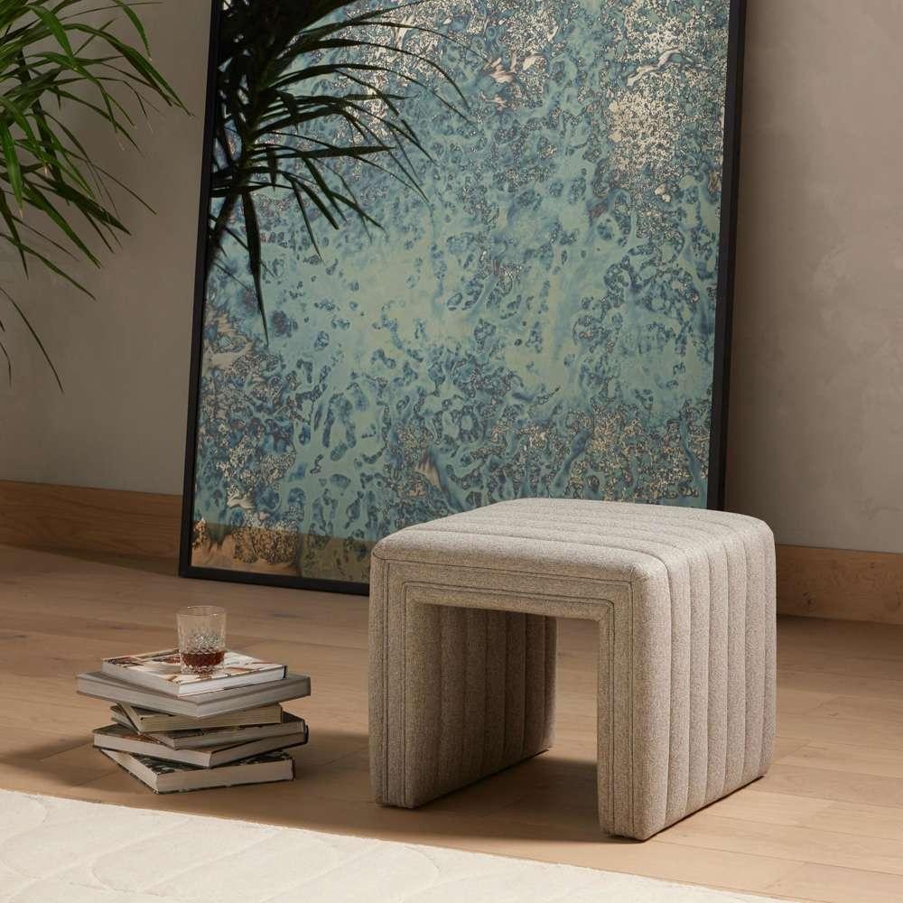 Four Hands - Augustine Ottoman-21in - Orly Natural - 108563-004 veiw 7