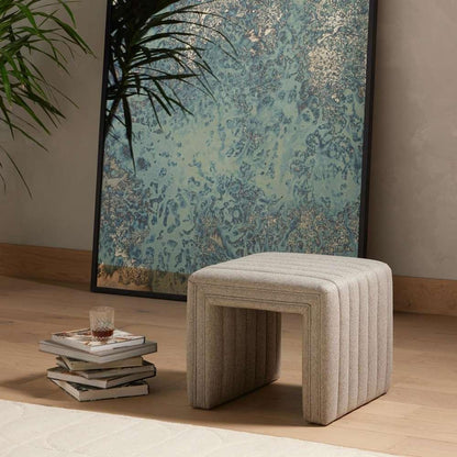 Four Hands - Augustine Ottoman-21in - Orly Natural - 108563-004 veiw 7
