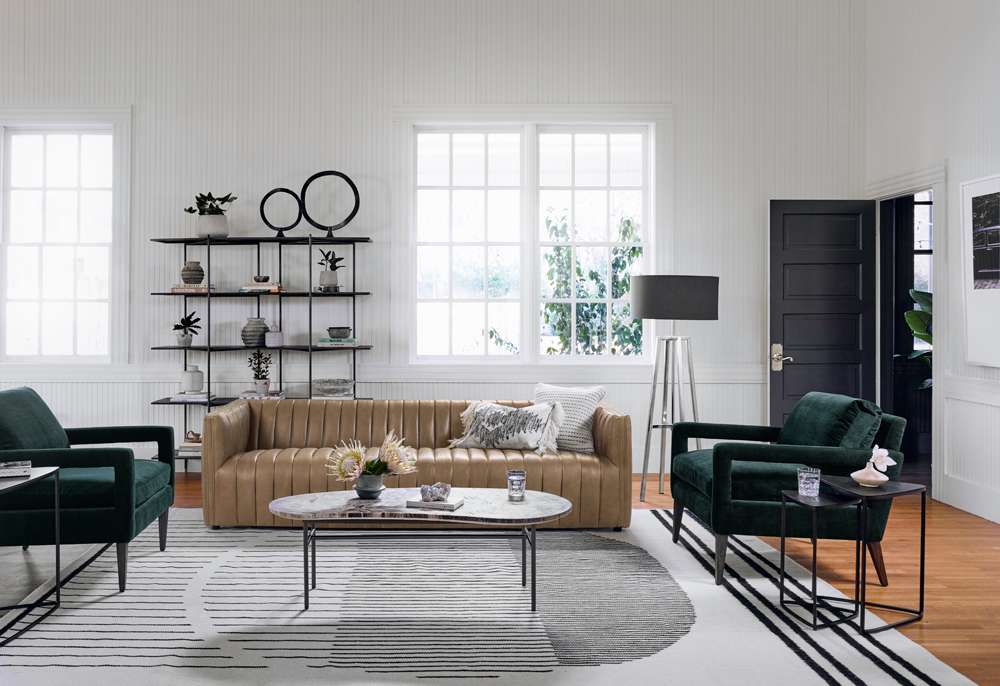 Four Hands - Augustine Sofa - 97in - Palermo Drift - 105769-009 veiw 5