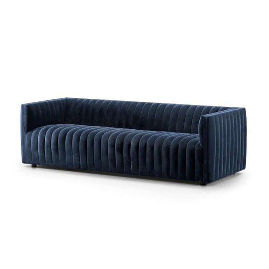 Four Hands - Augustine Sofa - Sapphire Navy - 100239-004 veiw 1