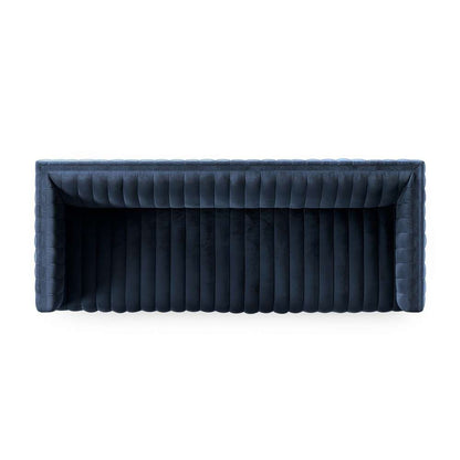 Four Hands - Augustine Sofa - Sapphire Navy - 100239-004 veiw 6