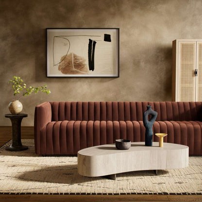 Four Hands - Augustine Sofa - Surrey Auburn - 105769-008 veiw 4