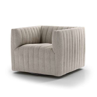 Four Hands - Augustine Swivel Chair - Orly Natural - 105768-007 veiw 1