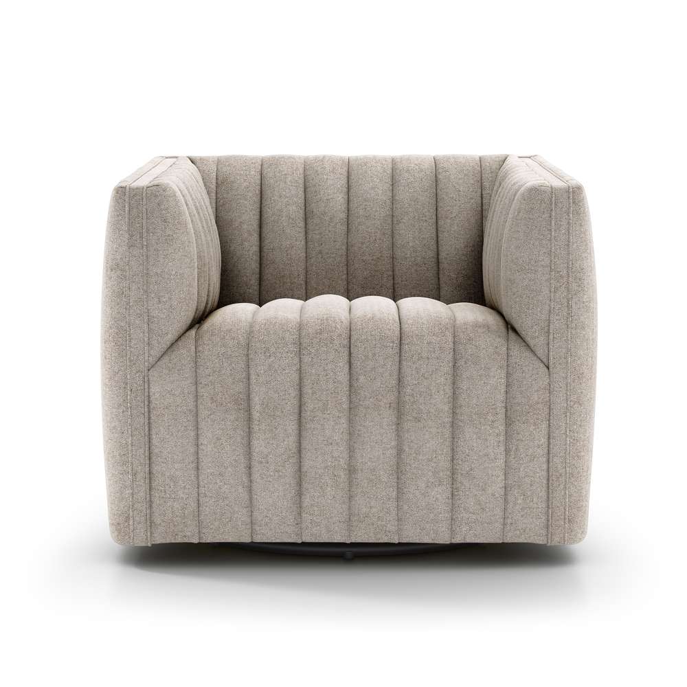 Four Hands - Augustine Swivel Chair - Orly Natural - 105768-007 veiw 3