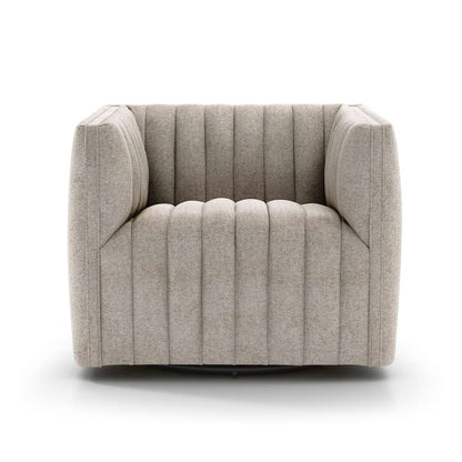 Four Hands - Augustine Swivel Chair - Orly Natural - 105768-007 veiw 3