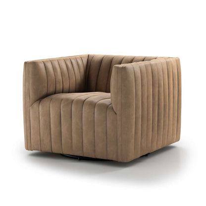 Four Hands - Augustine Swivel Chair - Palermo Drift - 105768-011 veiw 1