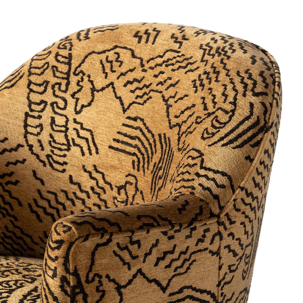 Four Hands - Aurora Swivel Chair - Balkan Ochre - 106102-037 view 6