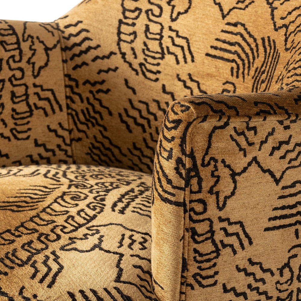 Four Hands - Aurora Swivel Chair - Balkan Ochre - 106102-037 view 7