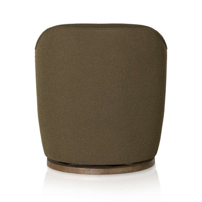 Four Hands - Aurora Swivel Chair - FIQA Boucle Olive - 106102-036 veiw 4