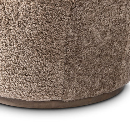 Four Hands - Aurora Swivel Chair - Taupe Shearling - 106102-038 view 8
