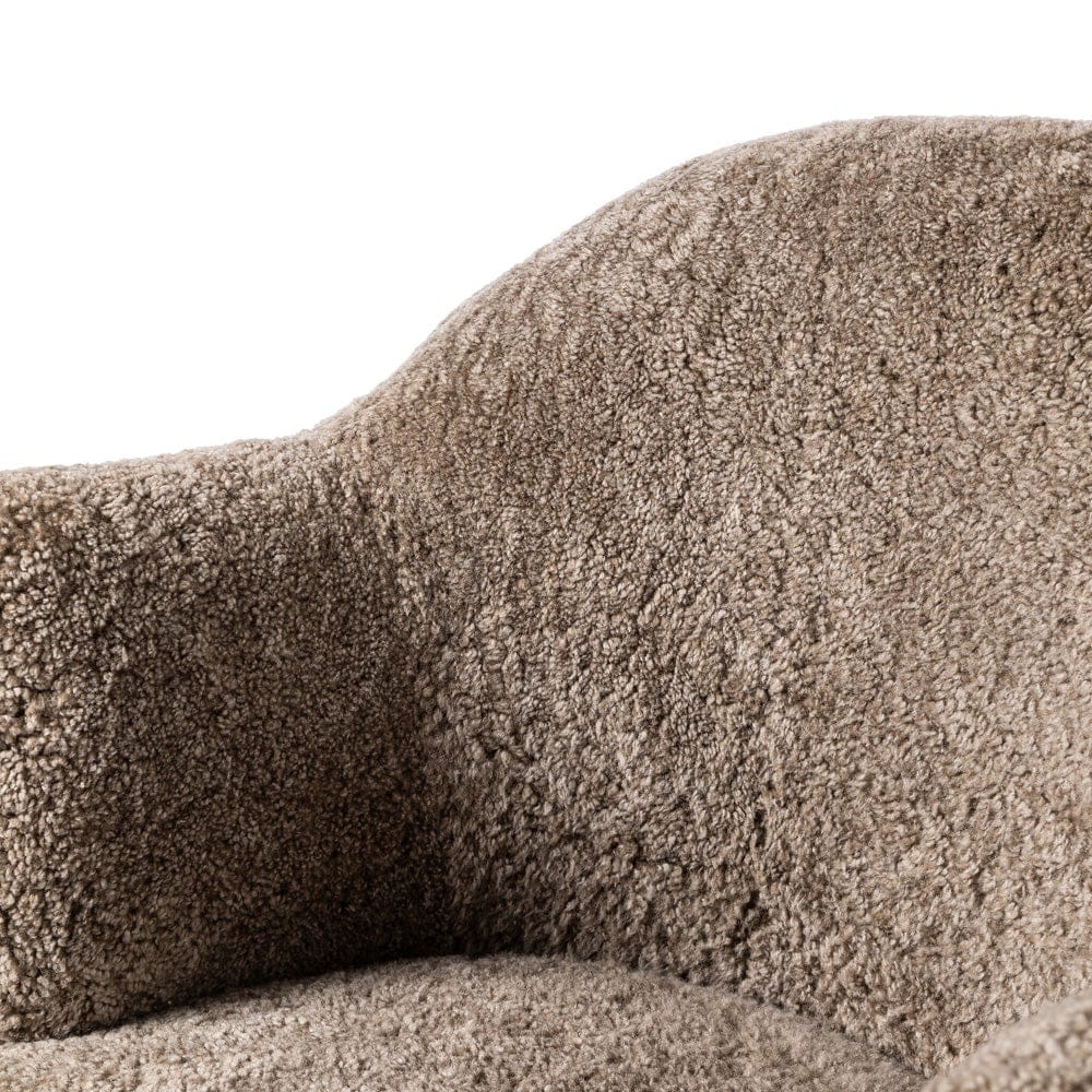 Four Hands - Aurora Swivel Chair - Taupe Shearling - 106102-038 view 9