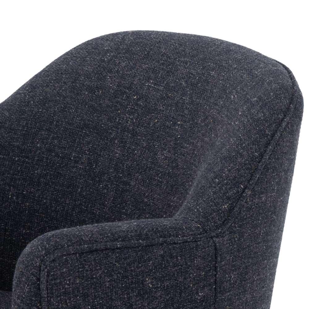 Four Hands - Aurora Swivel Chair - Thames Slate - 106102-023 veiw 3