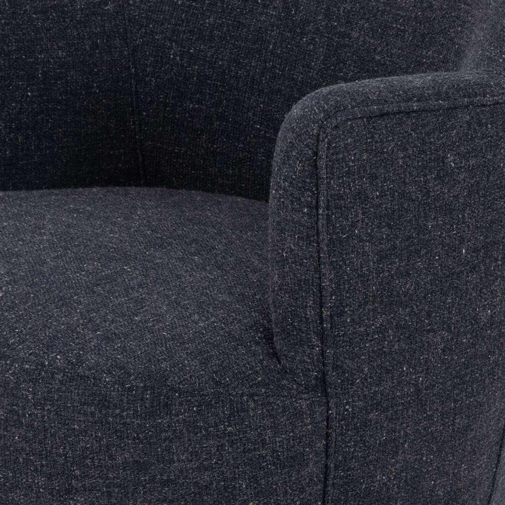 Four Hands - Aurora Swivel Chair - Thames Slate - 106102-023 veiw 4